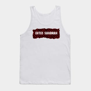 Enter Sandman Ripped Flannel Tank Top